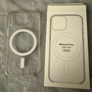 Apple iPhone 13 mini - 256GB - Blue with Apple MagSafe Case